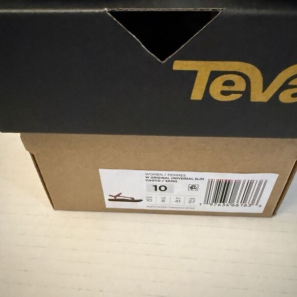 Teva Original Universal Slim Womens Walking Sandals Purple Size 10 US NIB New - Picture 6 of 7